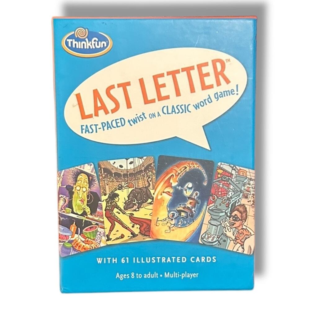 Last Letter Word Game by ThinkFun